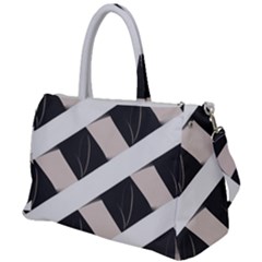 A Minimalist Pattern With Simple Lines And Shapes, Creating A Clean And Modern Aesthetic 07 Duffel Travel Bag