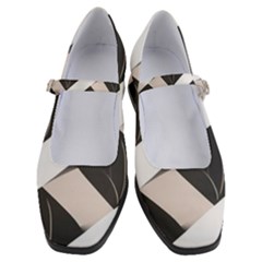 A Minimalist Pattern With Simple Lines And Shapes, Creating A Clean And Modern Aesthetic 07 Women s Mary Jane Shoes