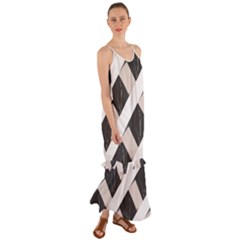 A Minimalist Pattern With Simple Lines And Shapes, Creating A Clean And Modern Aesthetic 07 Cami Maxi Ruffle Chiffon Dress