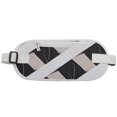 A Minimalist Pattern With Simple Lines And Shapes, Creating A Clean And Modern Aesthetic 07 Rounded Waist Pouch