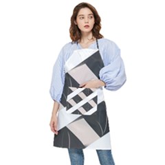 A Minimalist Pattern With Simple Lines And Shapes, Creating A Clean And Modern Aesthetic 07 Pocket Apron