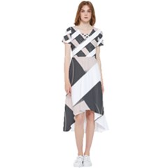 A Minimalist Pattern With Simple Lines And Shapes, Creating A Clean And Modern Aesthetic 07 High Low Boho Dress