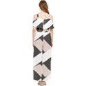 A Minimalist Pattern With Simple Lines And Shapes, Creating A Clean And Modern Aesthetic 07 Draped Sleeveless Chiffon Jumpsuit View2