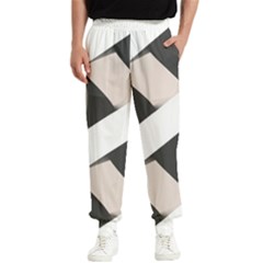 A Minimalist Pattern With Simple Lines And Shapes, Creating A Clean And Modern Aesthetic 07 Men s Elastic Waist Pants