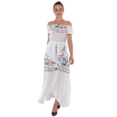 20250102 085528 Off Shoulder Open Front Chiffon Dress