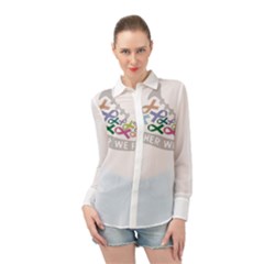 20250102 085528 Long Sleeve Chiffon Shirt