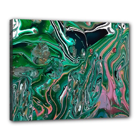 Malachite  Canvas 20  X 16  (stretched)