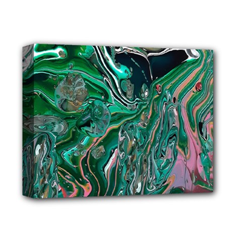 Malachite  Deluxe Canvas 14  X 11  (stretched)