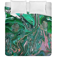 Malachite  Duvet Cover Double Side (california King Size)