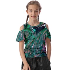 Malachite  Kids  Butterfly Cutout T-shirt