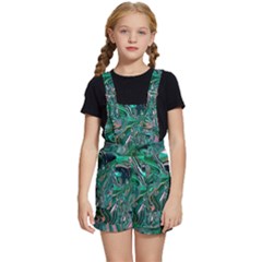 Malachite  Kids  Short Overalls