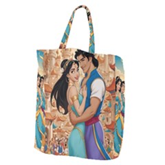 Aladin & Jasmine Wall Art Giant Grocery Tote