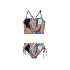 Aladin & Jasmine Wall Art Girls  Tankini Swimsuit by Project51