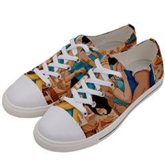 Aladin & Jasmine Wall Art Men s Low Top Canvas Sneakers