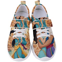 Aladin & Jasmine Wall Art Women s Velcro Strap Shoes