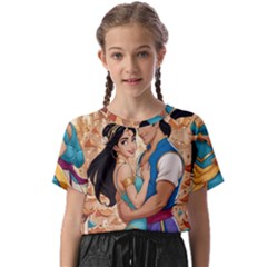 Aladin & Jasmine Wall Art Kids  Basic T-shirt