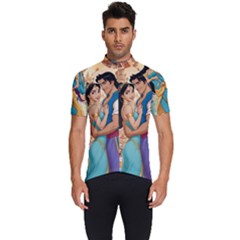 Aladin & Jasmine Wall Art Men s Short Sleeve Cycling Jersey