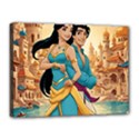 Aladin & Jasmine Disney Canvas 16  x 12  (Stretched) View1