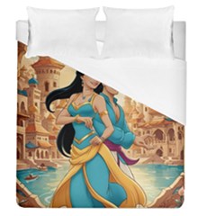 Aladin & Jasmine Disney Duvet Cover (queen Size) by Project51