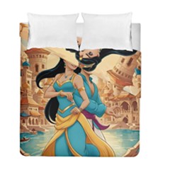 Aladin & Jasmine Disney Duvet Cover Double Side (full/ Double Size)