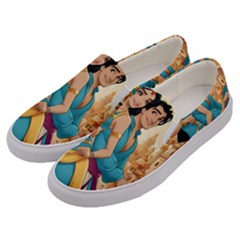 Aladin & Jasmine Disney Men s Canvas Slip Ons