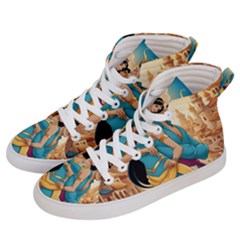 Aladin & Jasmine Disney Women s Hi-top Skate Sneakers