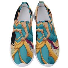 Aladin & Jasmine Disney Men s Slip On Sneakers