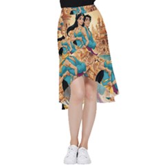 Aladin & Jasmine Disney Frill Hi Low Chiffon Skirt