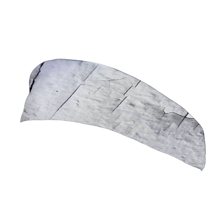 Wall With Cracked White Paint Texture Stretchable Headband