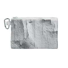 Wall With Cracked White Paint Texture Canvas Cosmetic Bag (medium) by dflcprintsclothing