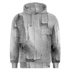 Wall With Cracked White Paint Texture Men s Overhead Hoodie