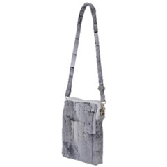 Wall With Cracked White Paint Texture Multi Function Travel Bag by dflcprintsclothing