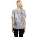 Wall With Cracked White Paint Texture Bow Sleeve Button Up Top View4