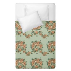 Retro 1880s Flowers Pattern 19 Duvet Cover Double Side (single Size) by violetheavensky