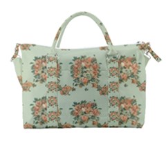 Retro 1880s Flowers Pattern 19 Carry-on Travel Shoulder Bag