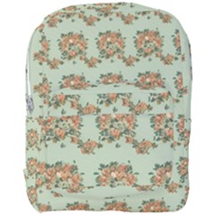 Retro 1880s Flowers Pattern 19 Full Print Backpack