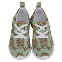 Retro 1880s Flowers Pattern 19 Running Shoes