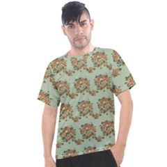 Retro 1880s Flowers Pattern 19 Men s Sport Top