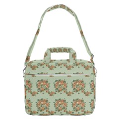 Retro 1880s Flowers Pattern 19 Macbook Pro 15  Shoulder Laptop Bag