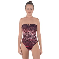 River Roots Tie Back One Piece Swimsuit