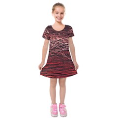 River Roots Kids  Short Sleeve Velvet Dress