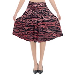 River Roots Flared Midi Skirt