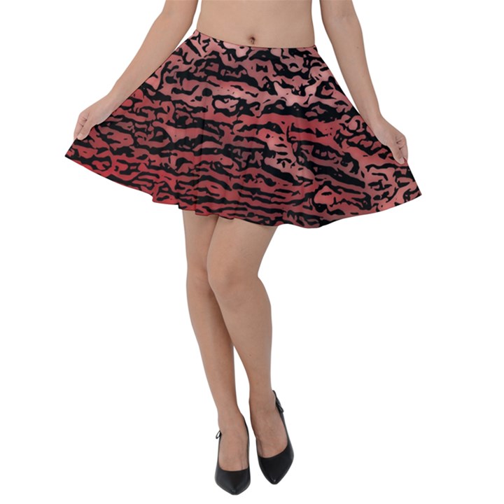 River Roots Velvet Skater Skirt