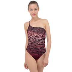 River Roots Classic One Shoulder Swimsuit