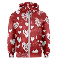 Valentine Men s Zipper Hoodie