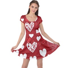 Valentine Cap Sleeve Dress