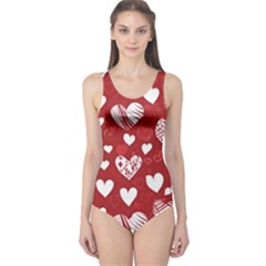 Valentine One Piece Swimsuit