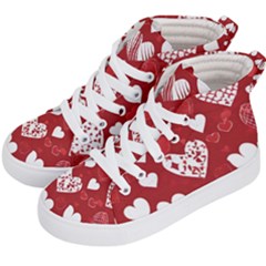 Valentine Kids  Hi-top Skate Sneakers