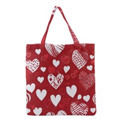 Valentine Grocery Tote Bag