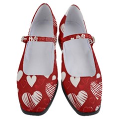 Valentine Women s Mary Jane Shoes by pollyparadiseartshop